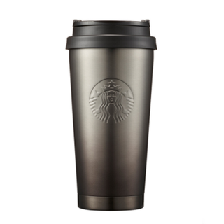スターバックスコーヒー(Starbucks Coffee)の★韓国スタバ★ブラックシリーズ★韓国限定★SSエルマブラックタンブラー473ml(タンブラー)