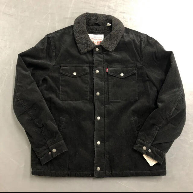 リーバイス Levi’s ボアジャケット L 黒