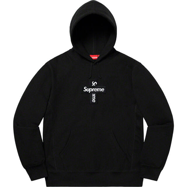 SUPREME CROSS BOX LOGO hooded sweatshirt