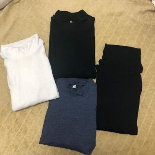 ユニクロ(UNIQLO)のUNIQLO タートルネック、モックネック(Tシャツ/カットソー(七分/長袖))