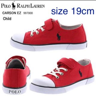 ポロラルフローレン(POLO RALPH LAUREN)の未使用　RALPH LAUREN サイズ19cm(スニーカー)