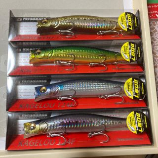 メガバス(Megabass)のカゲロウ124F 4つセット(ルアー用品)