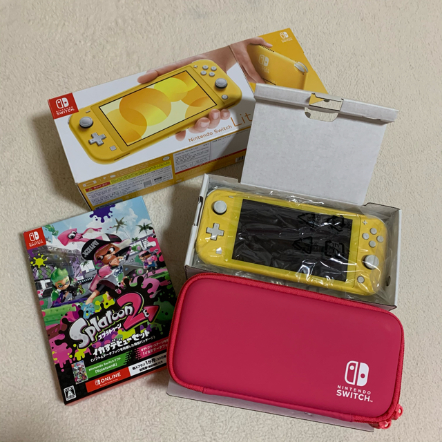 お値下げしました 任天堂 switch lite スプラトゥーン2 本体 セット