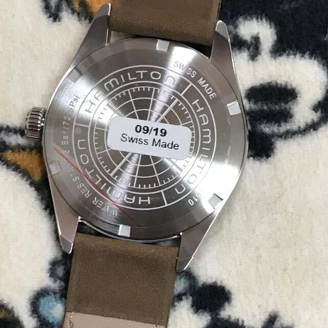 Hamilton(ハミルトン)のmazda様専用　ハミルトン　新品、未使用　腕時計　HAMILTON 稼働品　 メンズの時計(腕時計(アナログ))の商品写真