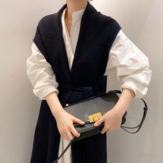 ニットベスト&シャツワンピース  セット　韓国ファッションインポート  ZARA(セット/コーデ)