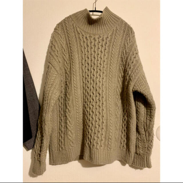 AURALEE アランニット カーキベージュ | www.carmenundmelanie.at