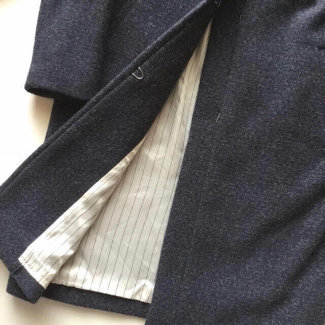 IENA(イエナ)のほぼ新品 IENA*ミックスウールコクーンノーカラーコート レディースのジャケット/アウター(ロングコート)の商品写真
