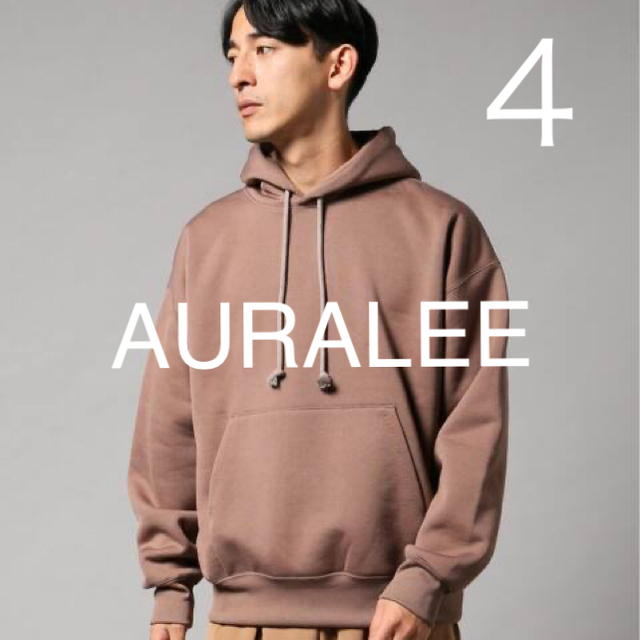 【即完売】AURALEE オーラリー ポリエステルスウェットプルオーバーパーカーyokeヨーク