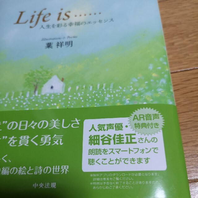 葉祥明　Ｌｉｆｅ　ｉｓ　 人生を彩る幸福のエッセンス エンタメ/ホビーの本(文学/小説)の商品写真