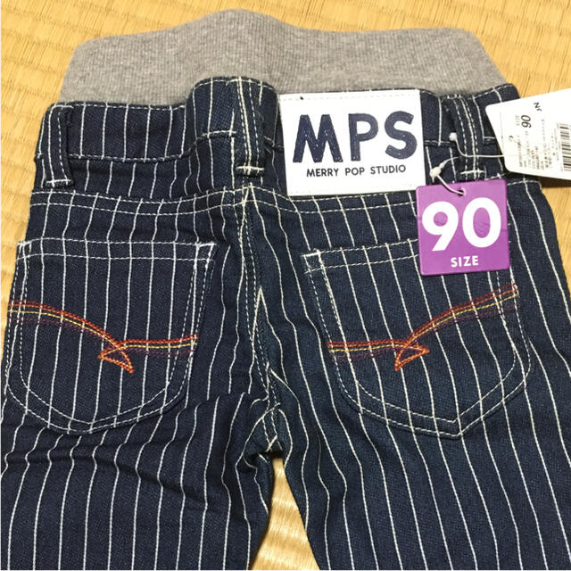 MPS(エムピーエス)の新品 90cm MPS スキニーパンツ 男女兼用 ライトオン キッズ/ベビー/マタニティのキッズ服男の子用(90cm~)(パンツ/スパッツ)の商品写真