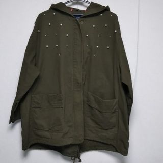 ザラ(ZARA)のZARA  レディース　ザラコート　ミリタリージャケット(ミリタリージャケット)