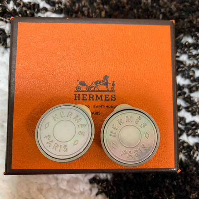 アクセサリー【未使用】エルメス　HERMES セリエ　イヤリング