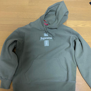 シュプリーム(Supreme)のsupremeCross Box Logo Hooded Sweatshirt(パーカー)