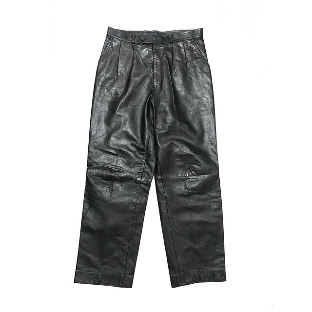 80s Black Leather Pants – gisela&Zoe