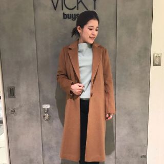 ビッキー(VICKY)の【vicky】最終価格❣️チェスターコート/キャメル(チェスターコート)