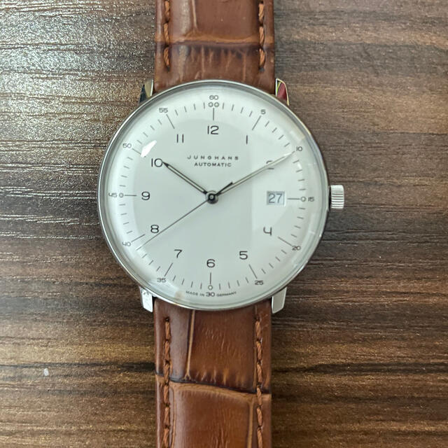 JUNGHANS(ユンハンス)のユンハンス マックスビル オートマティック  メンズの時計(腕時計(アナログ))の商品写真