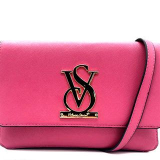 ヴィクトリアズシークレット(Victoria's Secret)の【美品】ヴィクトリアシークレット　ショルダーバッグ　ピンク(ショルダーバッグ)