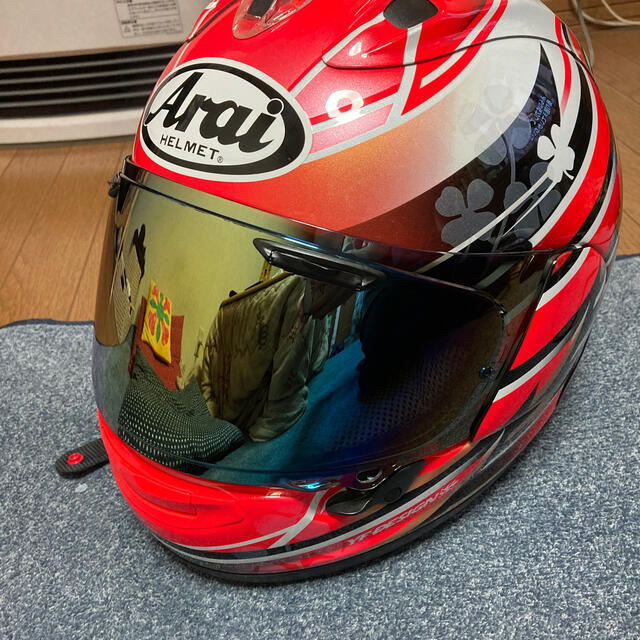 ARAI TENT(アライテント)のRX-7X NAKAGAMI 自動車/バイクのバイク(ヘルメット/シールド)の商品写真