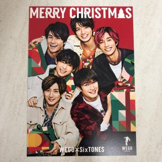 ジャニーズ(Johnny's)のSixTONES ポストカード　WEGO(アイドルグッズ)