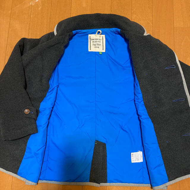 RAG MART(ラグマート)のRag Mart  Pコート　グレー　130㎝ キッズ/ベビー/マタニティのキッズ服男の子用(90cm~)(ジャケット/上着)の商品写真