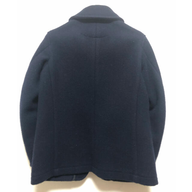 DANTON(ダントン)のDANTON  ダントン 胸ロゴ Pコート ネイビー サイズ40 メンズのジャケット/アウター(ピーコート)の商品写真