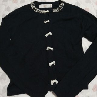 トッコ(tocco)のtocco closet リボンカーディガン♪(カーディガン)