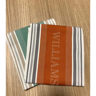ウィリアムズソノマ(Williams-Sonoma)のWILLIAMS-SONOMAのキッチンタオル2枚(収納/キッチン雑貨)