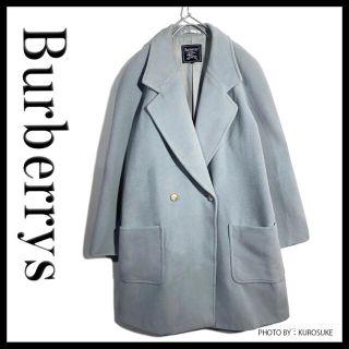 バーバリー(BURBERRY)の交渉アリ‼  希少 バーバリー ウールコート ヴィンテージ 891(ロングコート)