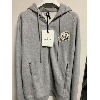 モンクレール(MONCLER)のモンクレール ダブルロゴ moncler パーカー  ダブルワッペン(パーカー)