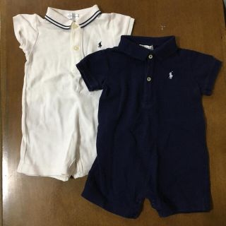 ラルフローレン(Ralph Lauren)の Ralph Lauren  ロンパース2点セット(ロンパース)