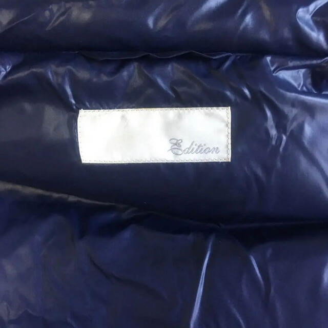 TOMORROWLAND(トゥモローランド)の"Edition" 90/10バイカラーニットダウンベスト メンズのジャケット/アウター(ダウンベスト)の商品写真
