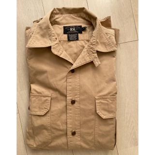 ダブルアールエル(RRL)の美品！　RRL ダブルアールエル　シャツ　ベージュ　M(シャツ)