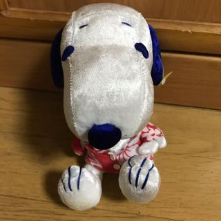 スヌーピー(SNOOPY)の新品SNOOPY ぬいぐるみ　スヌーピーぬいぐるみ　アロハスヌーピー　新品未使用(ぬいぐるみ)