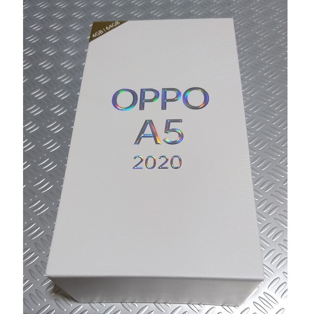 Rakuten(ラクテン)の【新品・未使用】OPPO A5 2020 64GB 楽天モバイル スマホ/家電/カメラのスマートフォン/携帯電話(スマートフォン本体)の商品写真