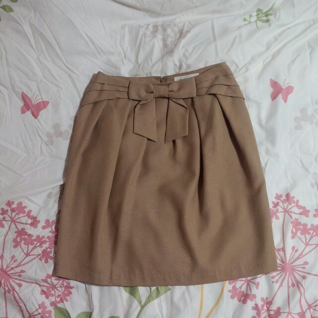 SOUP＊おりぼんスカート レディースのスカート(ひざ丈スカート)の商品写真