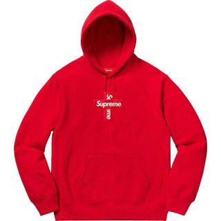 シュプリーム(Supreme)のCross Box Logo Hooded Sweatshirt SUPREME(パーカー)