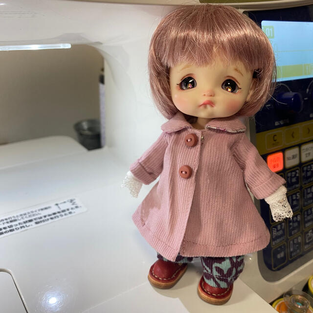 オビツ11 サイズコート④ ハンドメイドのぬいぐるみ/人形(人形)の商品写真