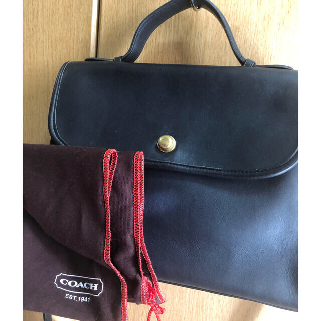 値下げ COACH オールドコーチ ショルダー ハンド2way コーチ保存袋付 2