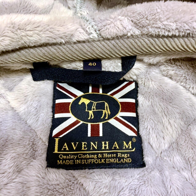 LAVENHAM(ラベンハム)のラベンハム　クレイドン　ファー　40 レディースのジャケット/アウター(ナイロンジャケット)の商品写真