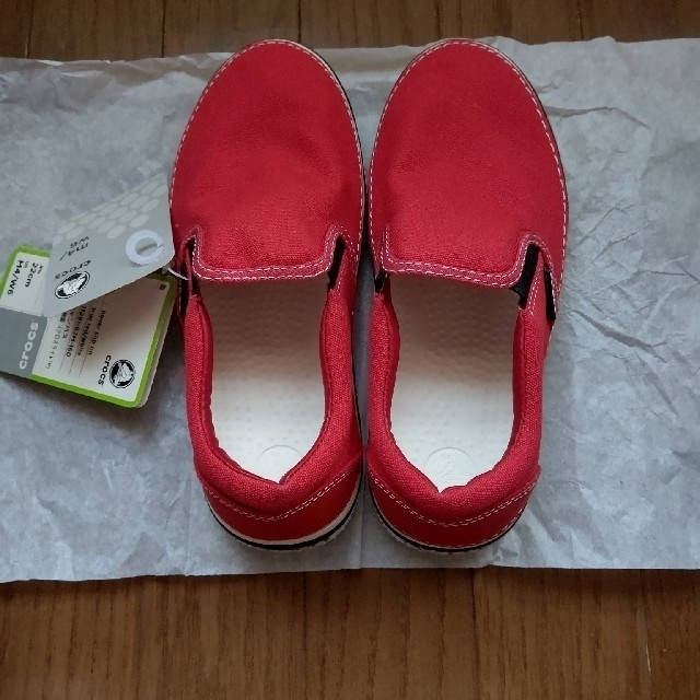 crocs(クロックス)のクロックス　22cm キッズ/ベビー/マタニティのキッズ靴/シューズ(15cm~)(スリッポン)の商品写真