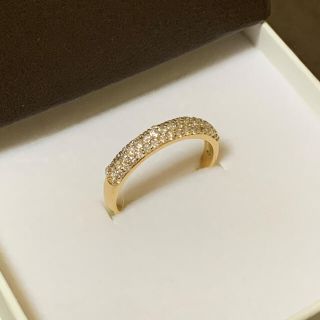 ポンテヴェキオ(PonteVecchio)のマリン様専用❣️ダイヤモンド パヴェ リング K18YG 0.50ct (リング(指輪))