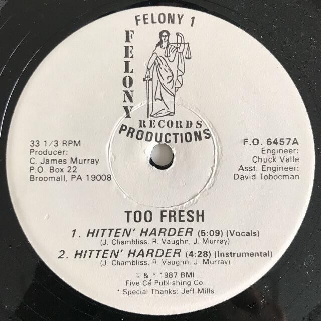ヒップホップ+ラップ Too Fresh - Hitten' Harder