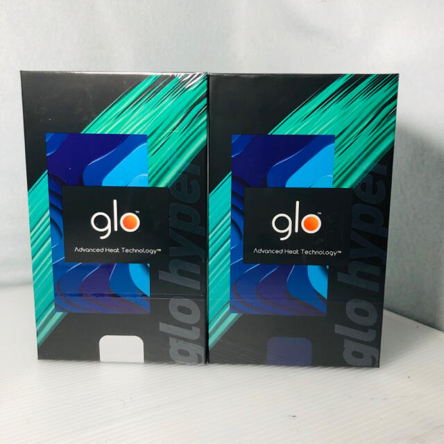 glo(グロー)の【未使用未開封】 glo hyper グロー ハイパー 2個 ブルー ホワイト メンズのファッション小物(タバコグッズ)の商品写真