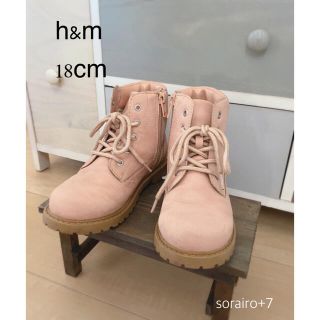 エイチアンドエム(H&M)のH&M ハイカットスニーカー　キッズ18cm(スニーカー)