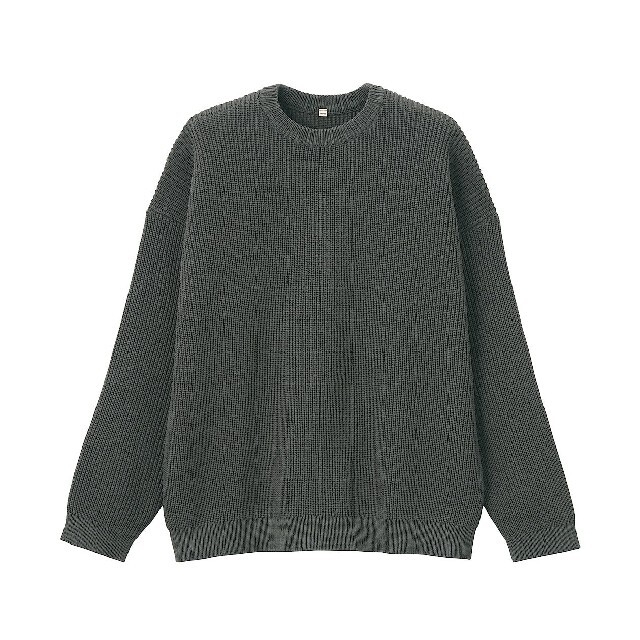 MUJI (無印良品)(ムジルシリョウヒン)のムジラボ 空気を含んだ糸で編んだ セーター  メンズのトップス(ニット/セーター)の商品写真