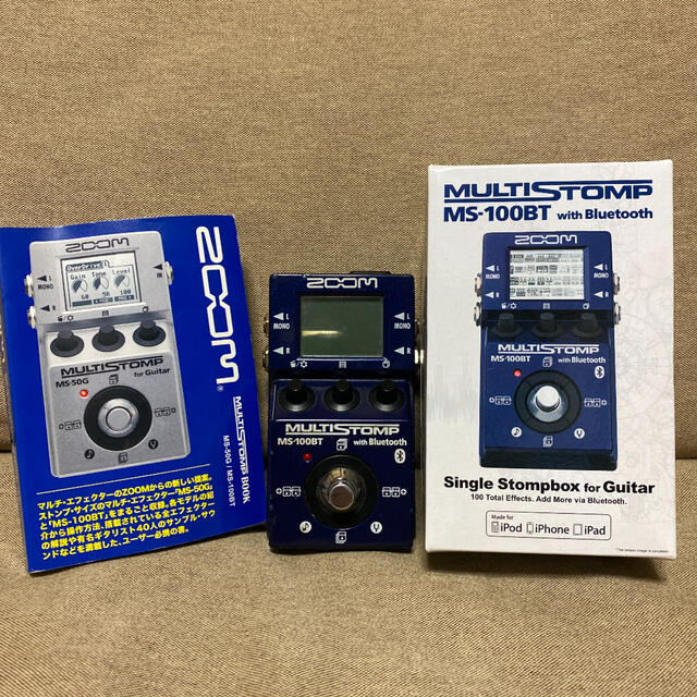 ZOOM MS 100BT ＋　MULTI STOMP BOOKのサムネイル