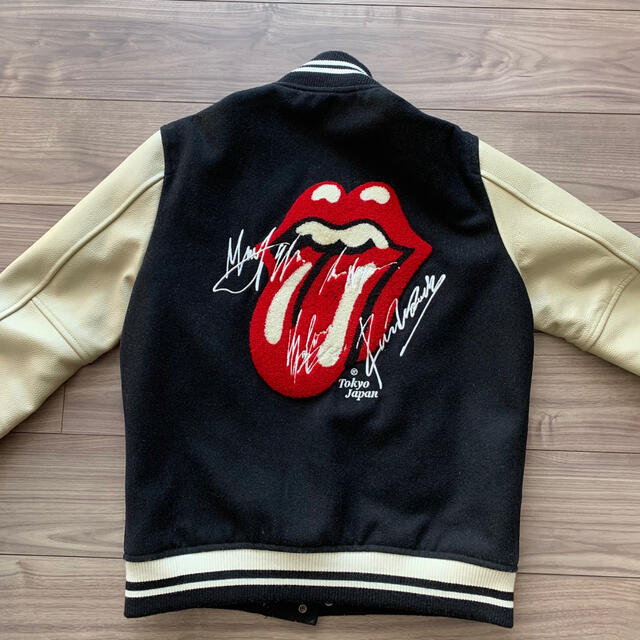 The Rolling Stones×Jackrose Vintageスタジャン