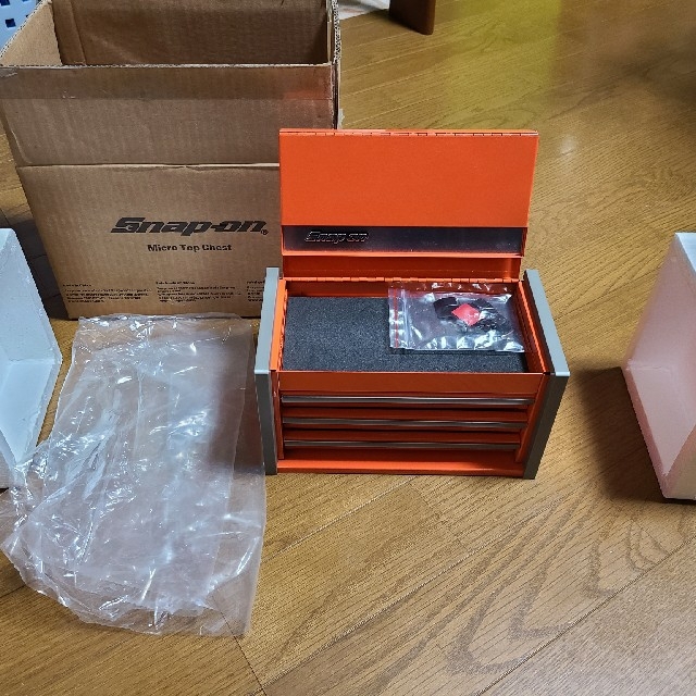 未使用 Snap-on スナップオン ミニチュア 工具箱 ツールボックス