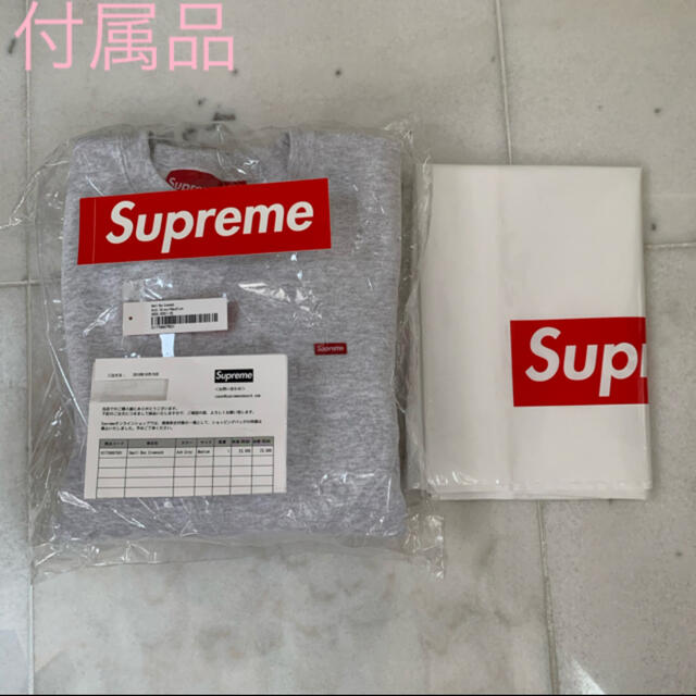 supreme  Small Box Crewneck 19awスウェット