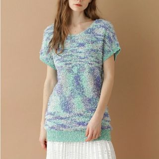 ★最終値下げ★【新品未使用】グレースコンチネンタル　ミックスヤーンルーズトップ